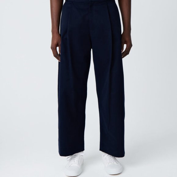 Studio Nicholson navy Sorte pants/trousers, size L - Picture 3 of 10